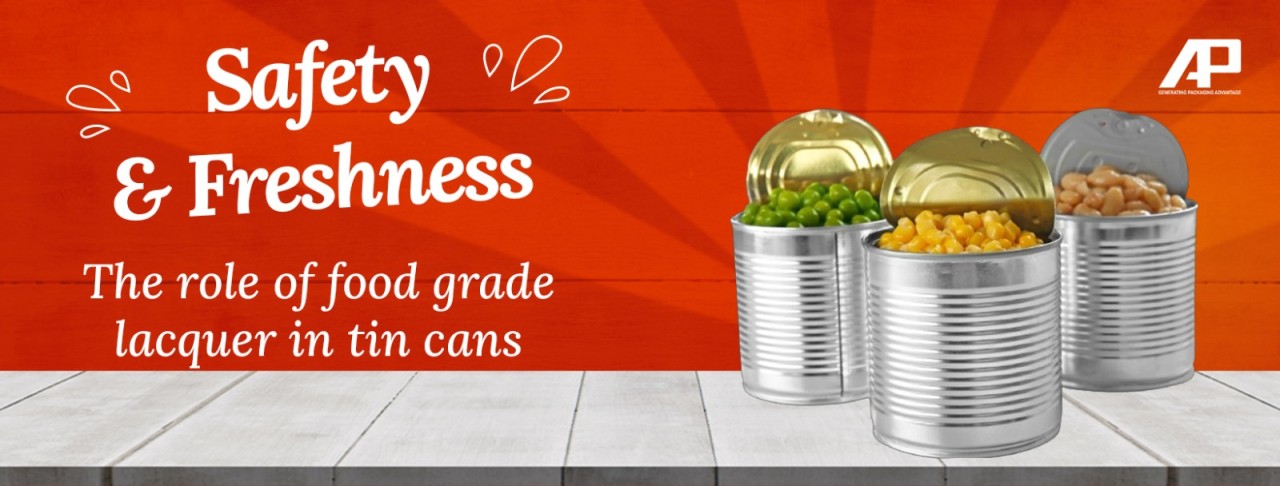 The role of food-grade lacquer in tin cans